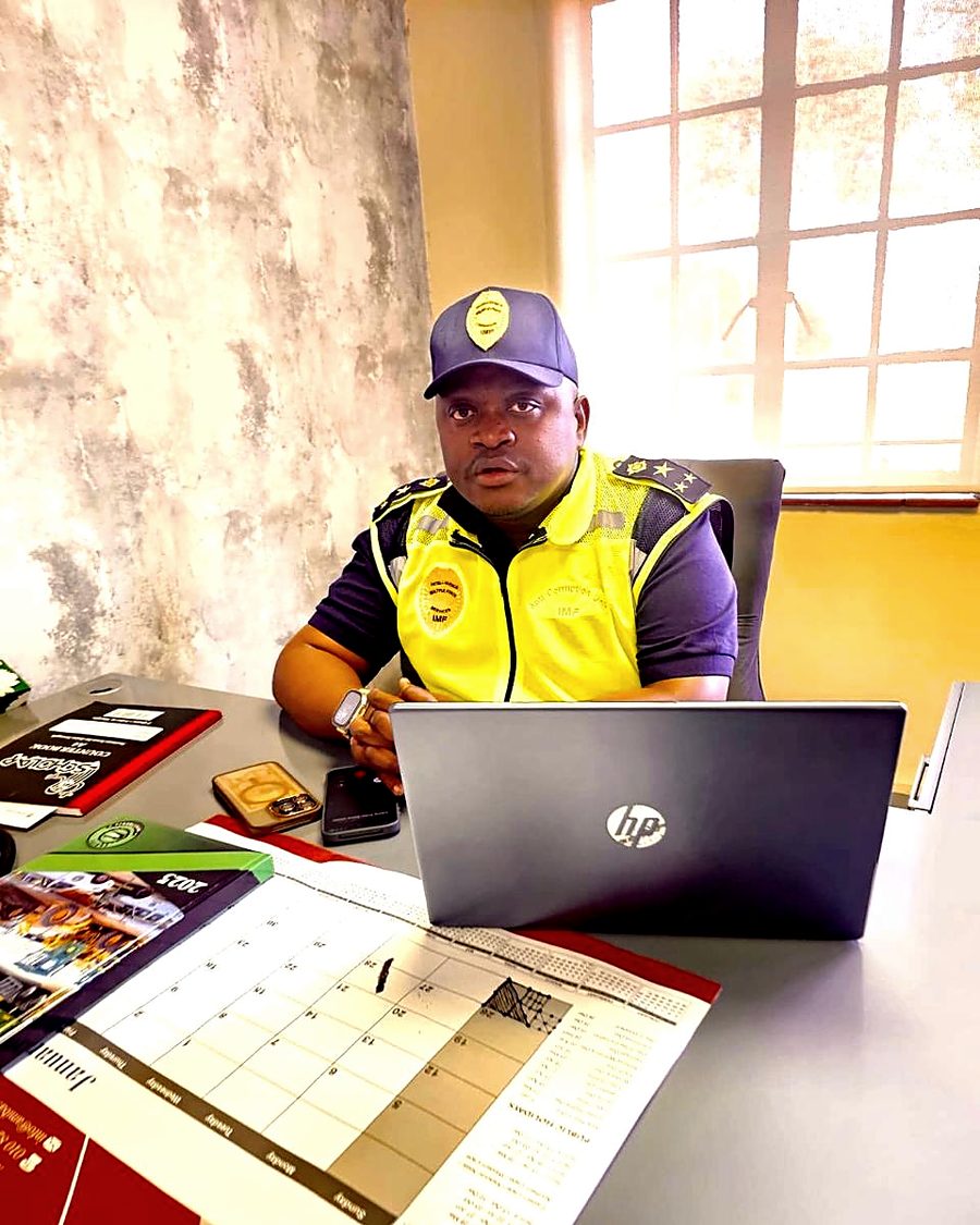 IMF team member planning an assignment at the office