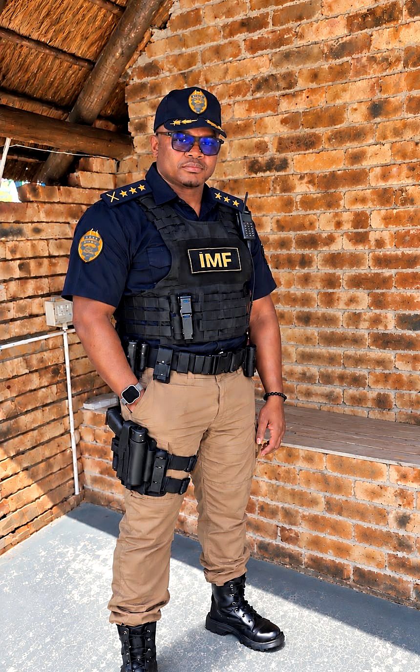 IMF officer on site duty